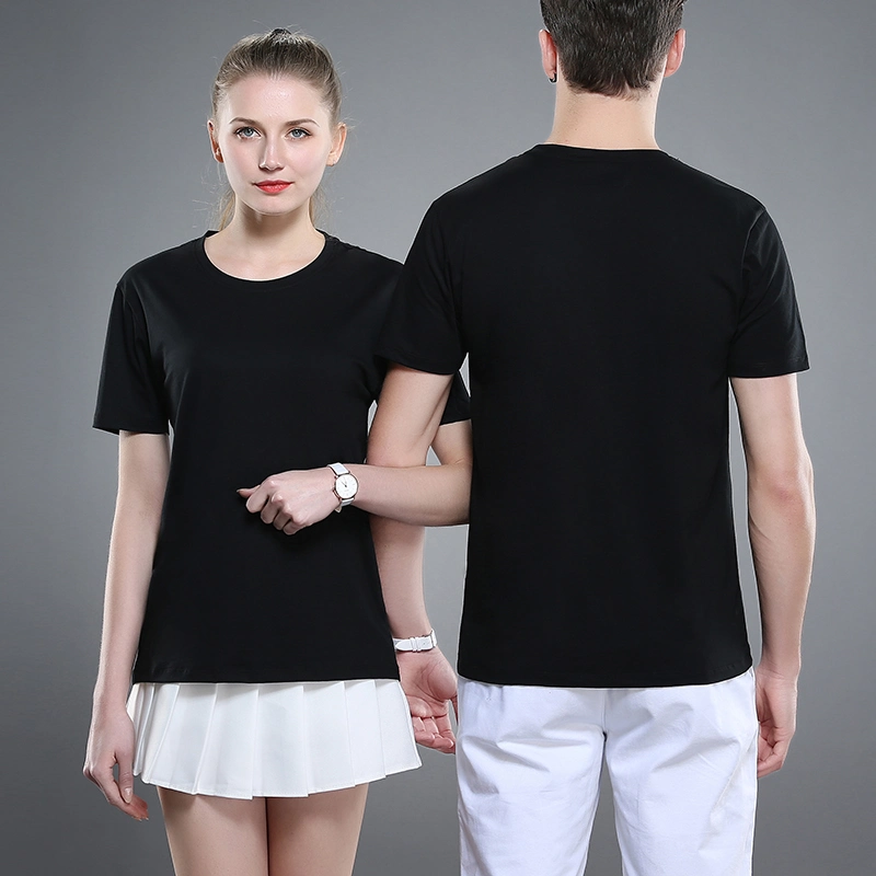 Customizde Logo More Color Short Sleeve Tshirt Cotton T Shirt Unisex T-Shirts Wholesale High Quality