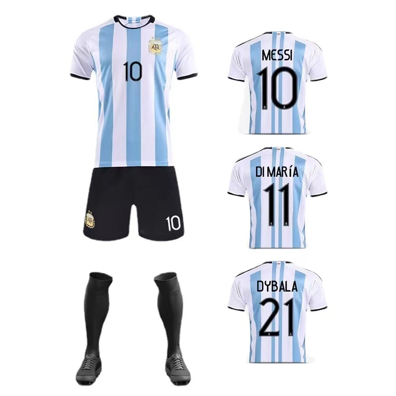 New Custom Sublimation Soccer Uniform Set Thailand Quality Soccer Jersey