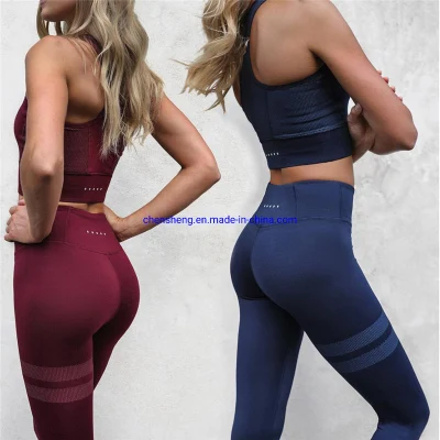 Sexy Gym Fitness Deporte personalizado Mujer Leggings Yoga Pantalones